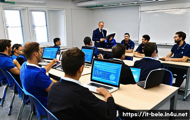 건축전기설비기사 자격증 유효기간과 갱신 - **Prompt:** A diverse group of Italian electricians, consisting of both seasoned professionals and e...
