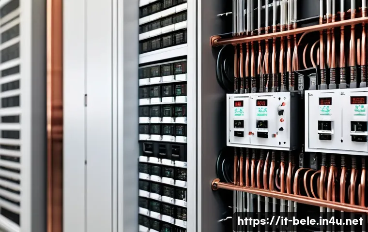 건축전기설비기사 네트워크 형성 방법 - A detailed, realistic illustration of a modern Italian residential building’s electrical room, showc...